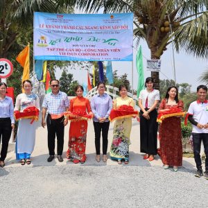 Tập thể CBNV VIETSUN ủng hộ xây cầu ngang Kênh Xẻo Đôi thuộc xã Thạnh Lộc, huyện Vĩnh Thạnh, Thành phố Cần Thơ Tập thể CBNV VIETSUN ủng hộ xây cầu ngang Kênh Xẻo Đôi thuộc xã Thạnh Lộc, huyện Vĩnh Thạnh, Thành phố Cần Thơ