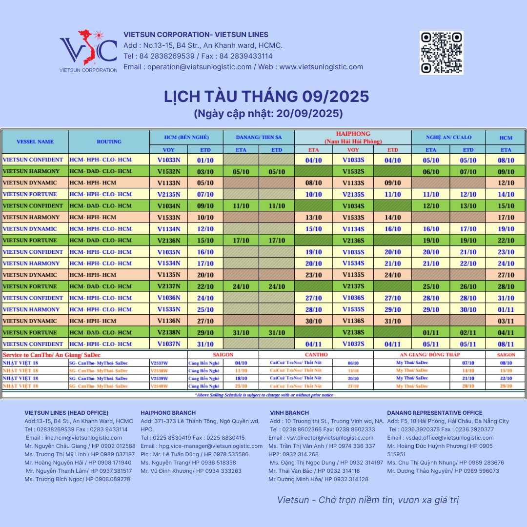 LICH TAU VIETSUN 20.09.25