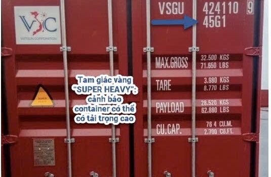 Cách đọc nhanh các thông số trên Container