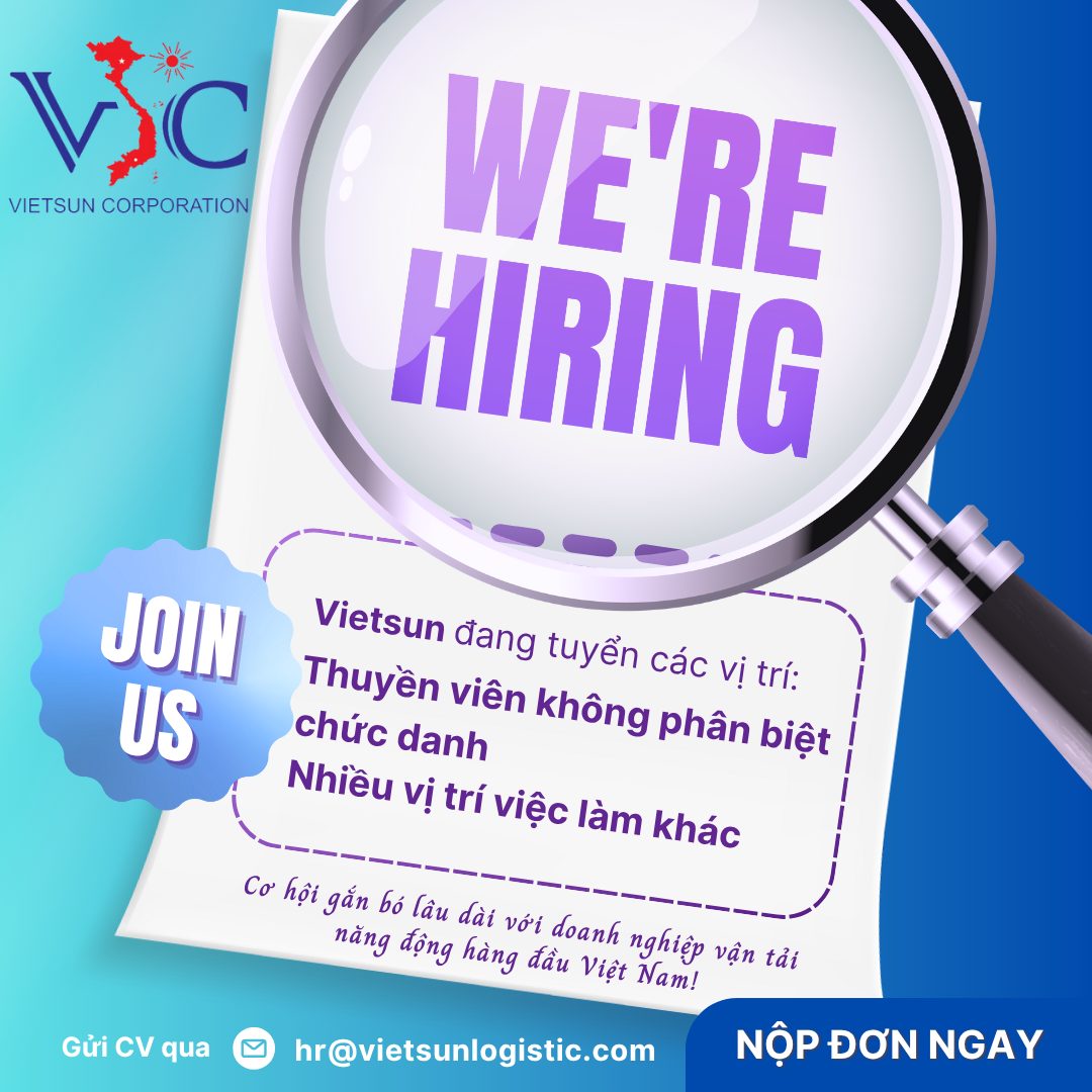 Hãng tàu Vietsun tuyển dụng vị trí Thuyền trưởng Hãng tàu Vietsun tuyển dụng vị trí Thuyền trưởng