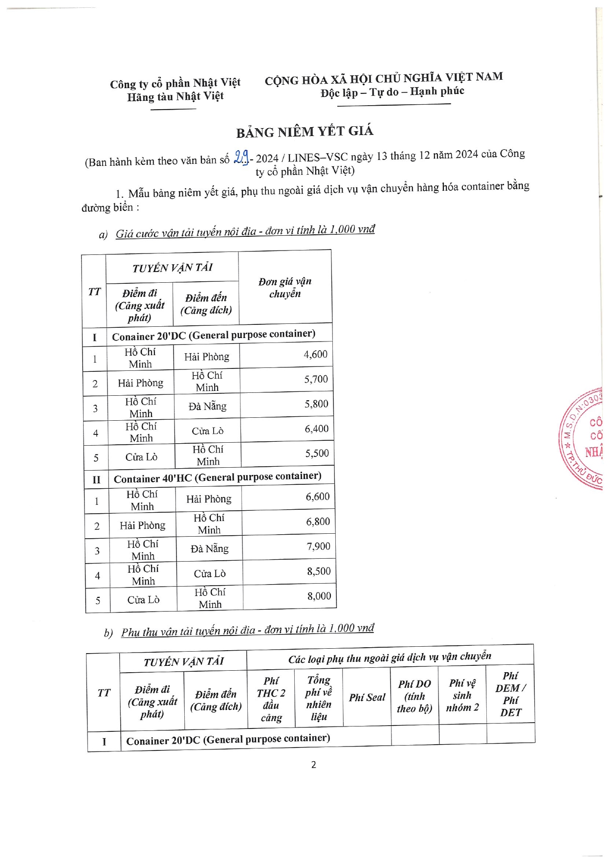 BANG DANG KY NIEM YET GIA AP DUNG TU 01 01 2025 page 0002
