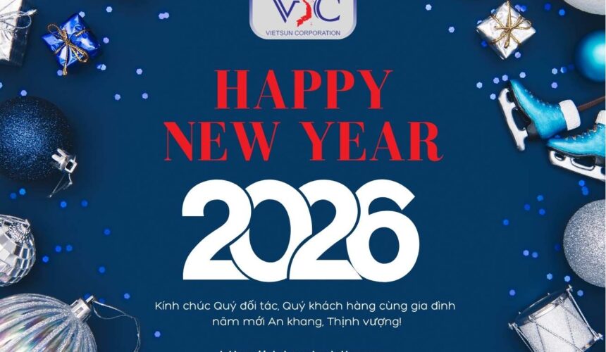 Chúc mừng năm mới 2026 và Thư cảm ơn từ Vietsun Corporation