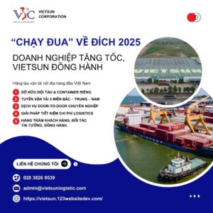 Thị trường logistics “chạy đua” tháng cuối năm 2025: Doanh nghiệp tăng tốc, Vietsun đồng hành