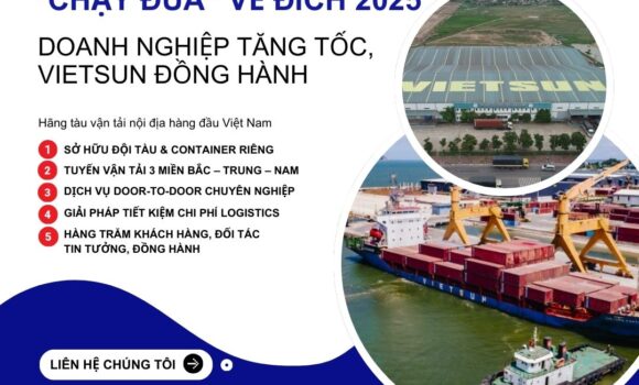 Thị trường logistics “chạy đua” tháng cuối năm 2025: Doanh nghiệp tăng tốc, Vietsun đồng hành