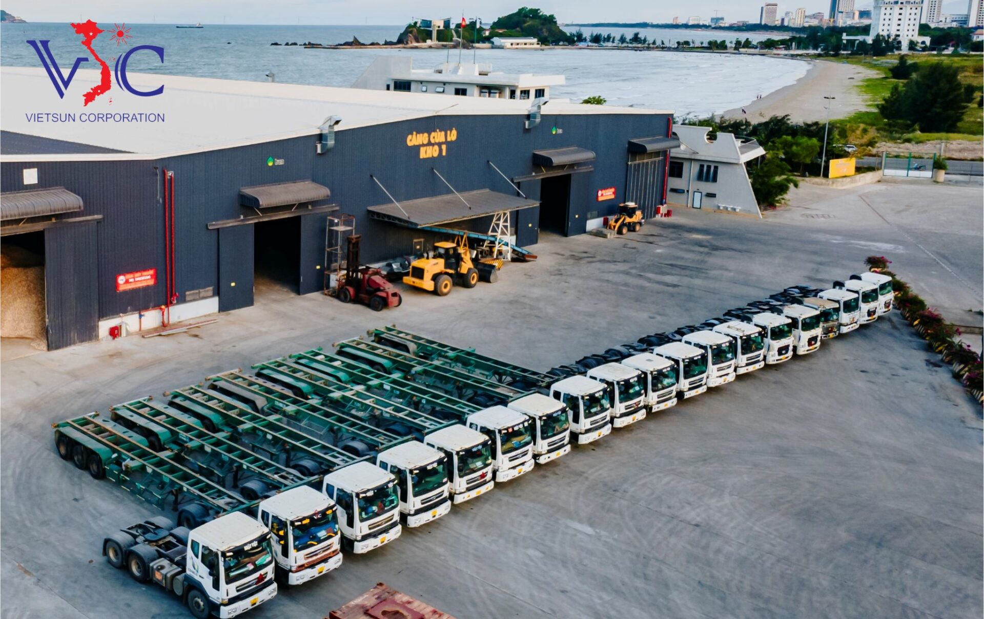 Vietsun Logistics giai bai toan van tai mua cao diem