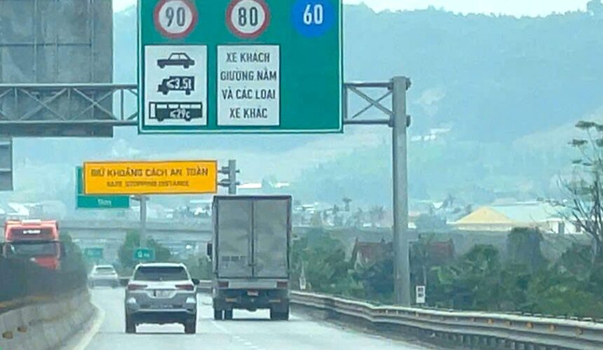 Điều chỉnh tốc độ tối đa trên nhiều tuyến cao tốc