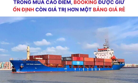 Vận tải biển mùa cao điểm: “Săn sale” giá cước có thực sự giúp doanh nghiệp tiết kiệm?