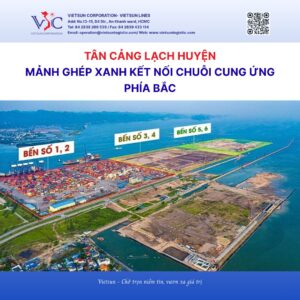 Tân Cảng Lạch Huyện: Mảnh ghép xanh thúc đẩy hệ sinh thái logistics cửa ngõ phía Bắc Tân Cảng Lạch Huyện: Mảnh ghép xanh thúc đẩy hệ sinh thái logistics cửa ngõ phía Bắc