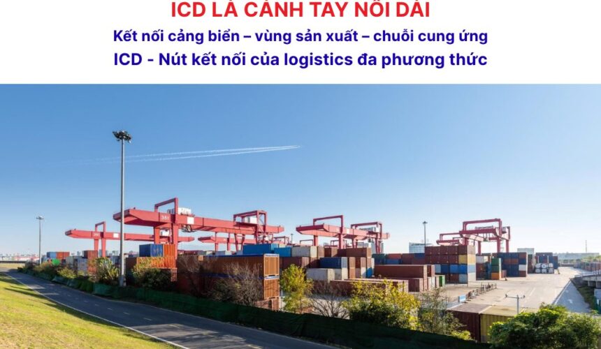 Cảng cạn và ICD: Nút kết nối quan trọng trong logistics đa phương thức Việt Nam