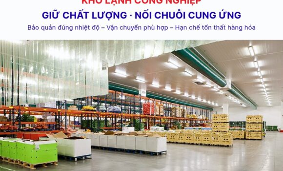 Kho lạnh công nghiệp là gì? Vai trò và ứng dụng trong logistics